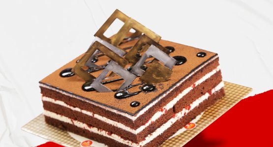 Mirror Chocolate Cake