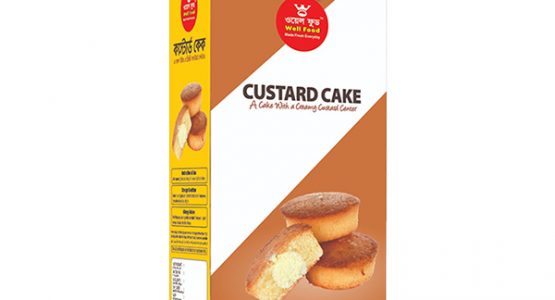 Custard Cup Cake