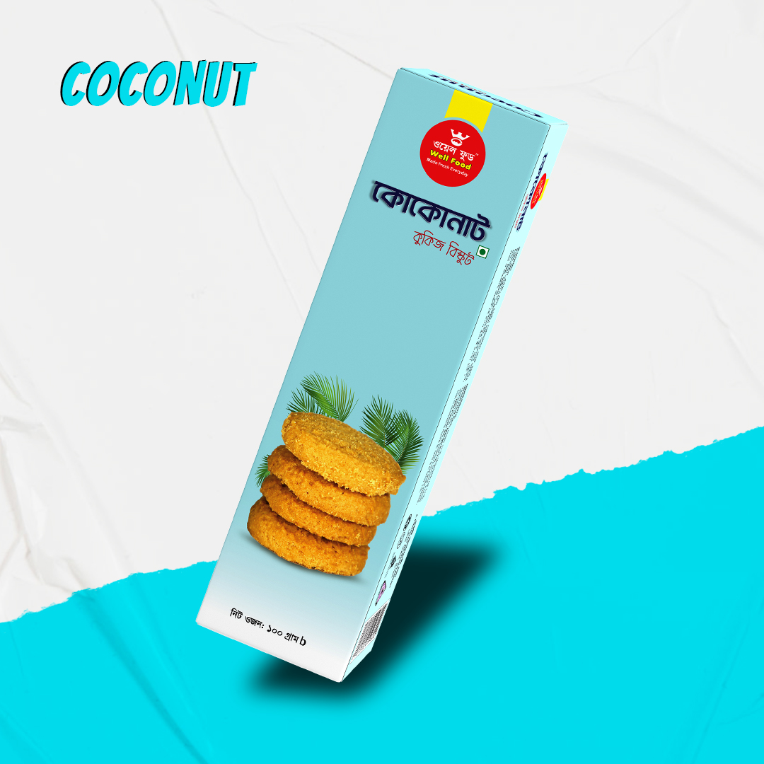 Coconut Coconut Cookies Biscuit - Image 1